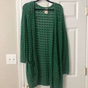 Anthropologie Tunic Cardigan